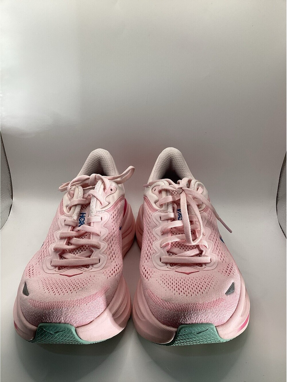 Hoka One One Bondi 9 Women's Size 7 Rose Tea Petal Running Shoes 1162012 - Picture 2 of 6